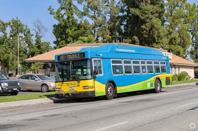 The Golden Empire Transit runs throughout Highland Knolls.