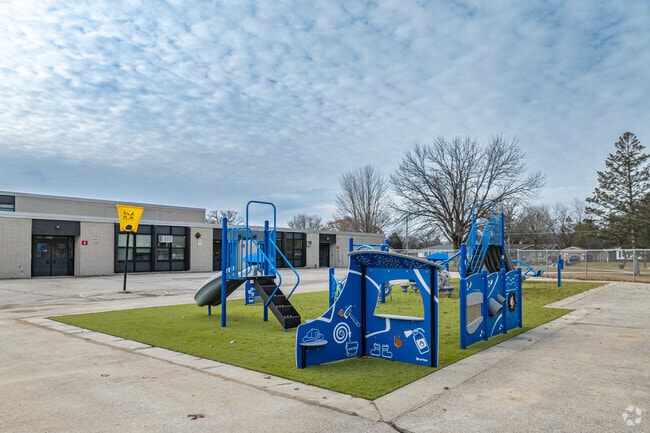 The Playground at Prairie Elementary School.