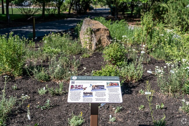 Al Moody Park has a pollinator garden in Bend, Oregon.