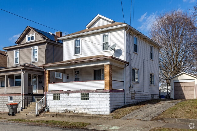 A lot of the older homes in Beaver Falls are Four Square homes that have classic architecture inside and outside.