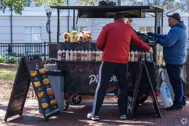 Delaney Park residents can enjoy a great day at the Farmers Market at nearby Lake Eola.