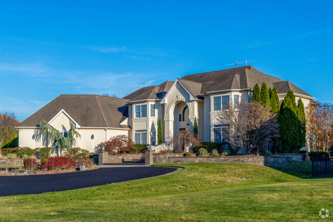 Attached garages are a very common addition to homes in Coventry Glen.