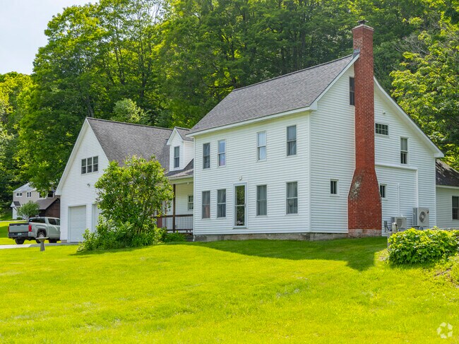 Dummerston's Colonial homes reflect early American charm, with symmetrical facades and classic New England character.