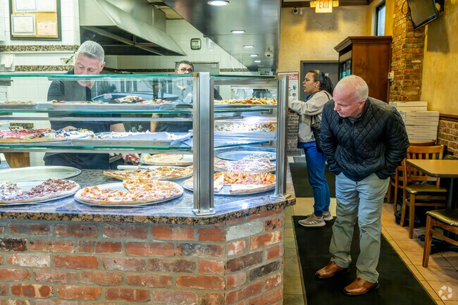 Frantoni’s Pizzeria in East Williston serves dozens of unique pizza slices.