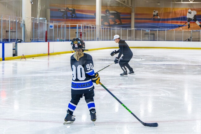 Olympic dreams start at the Pettit National Ice Center which is near Biwers Woods.