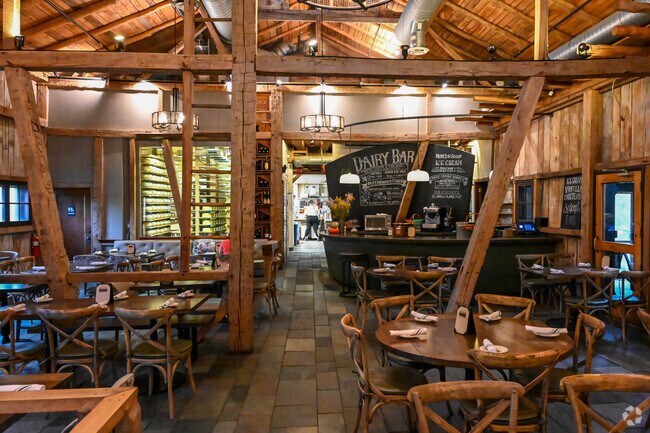 Traders Point Creamery is a beloved local restaurant and farm in Traders Point.