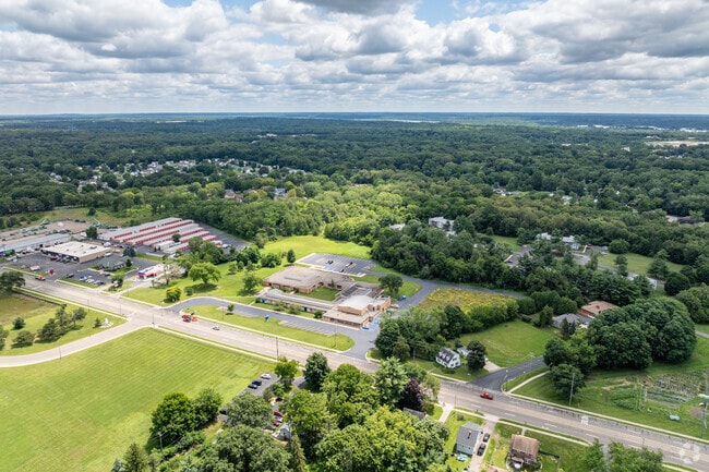Comstock STEM Academy is located on a large campus.