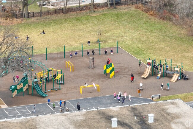 Students will love the playground at recess at Western Ave Elementary.