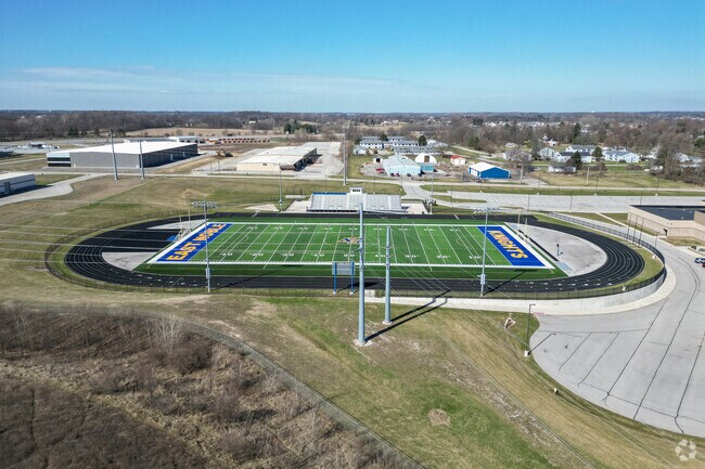 East Noble High School is a public school in Kendallville that houses students grades 9-12.