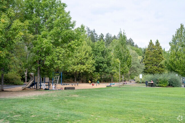 The parks in Waluga are numerous and beautiful.