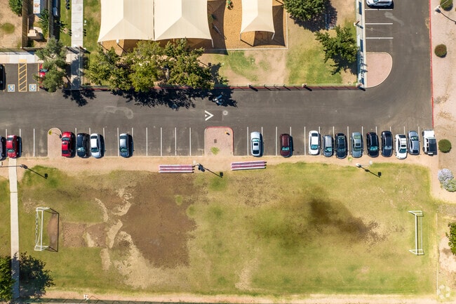 The sports fields at Scottsdale’s Hirsch Academy are smaller than normal.