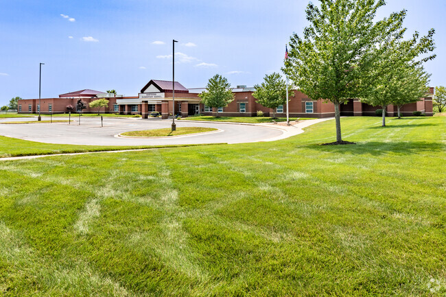 Hawthorn Elementary School serves students in the Outer Northland-Platte County neighborhood.