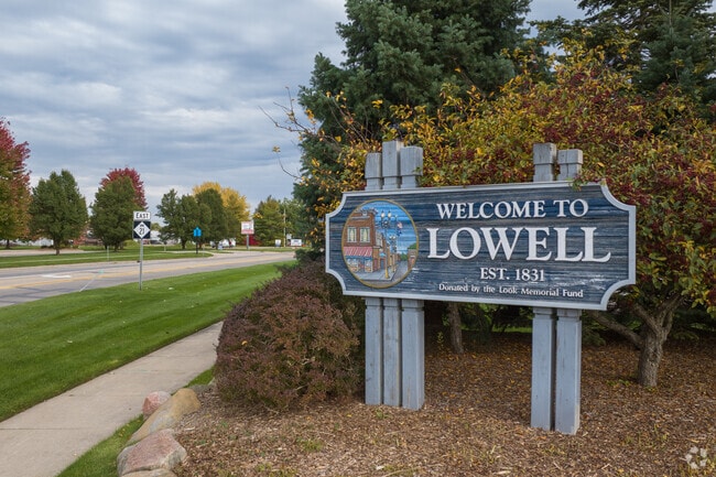 Lowell, Michigan, is a more rural area with a population of about 4,000.