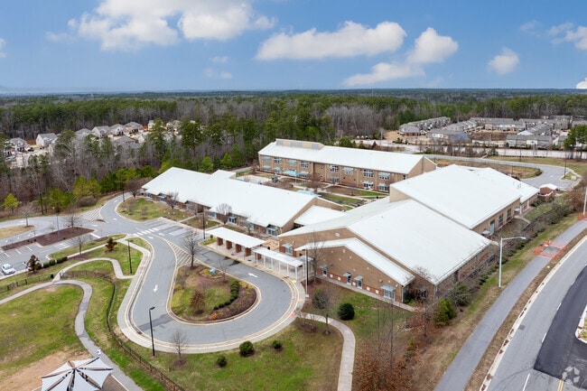 Alston Ridge Elementary School serves students in the Morrisville community.
