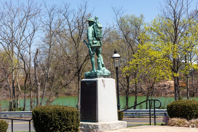 Memorial Park is the place to reflect and honor fallen heroes in Matawan.