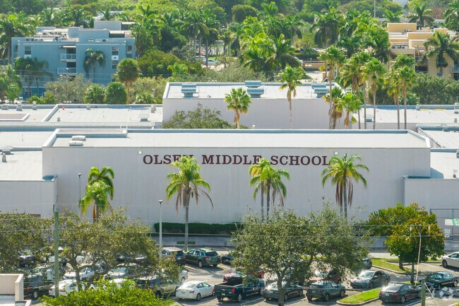 Students at Olsen Middle School benefit from a quality education in Royal Poinciana.