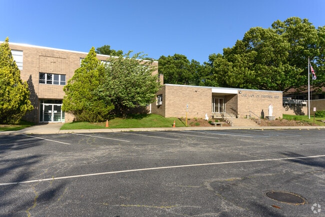 The NJ Japanese School shares a campus with Our Lady of Perpetual Help Catholic Church.