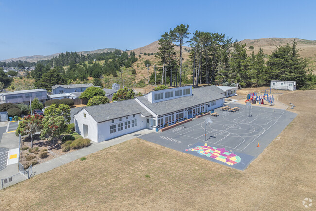 Bodega Bay Elementary School opened in the 1850's.