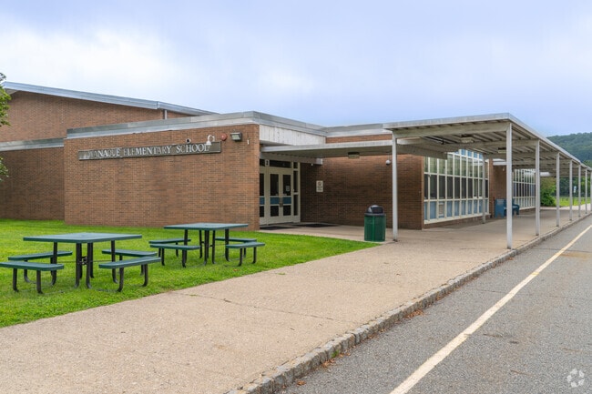 Wanaque Elementary School in Passaic County, NJ has a student body of about 500.