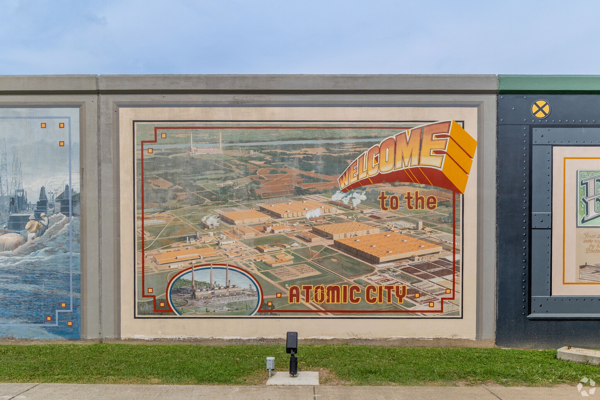 Dolly McNutt Court locals can learn about the Paducah boom history on the riverfront.