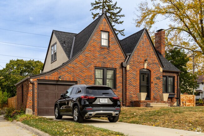 Tudor homes are common in Aksarben-Elmwood Park, Omaha.