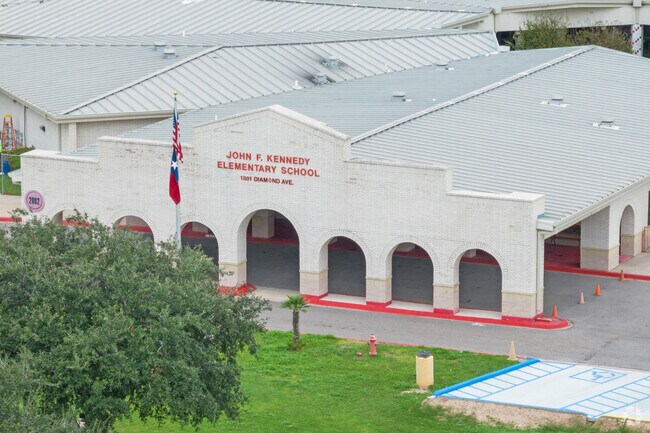 John F. Kennedy Elementary School has an estimated student enrollment of 650.