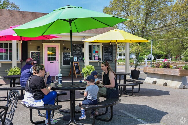 After a fun day at Friendly Park, Pine Hill residents love to unwind with a sweet treat at Country Creamery & Coffeehouse, savoring delicious ice cream and cozy beverages.