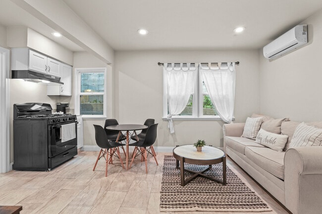 Dining and living room area