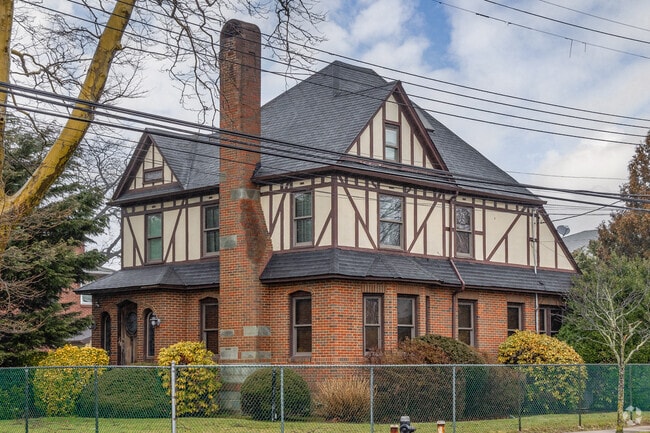 Tudor style homes are sprinkled throughout Rosedale.