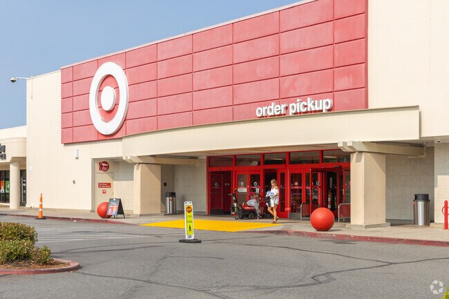 Target is well known store in the Lake Boulevard Plaza shopping area.
