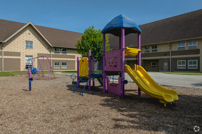 Larchmont Elementary School encourages kids to play outside with friends.