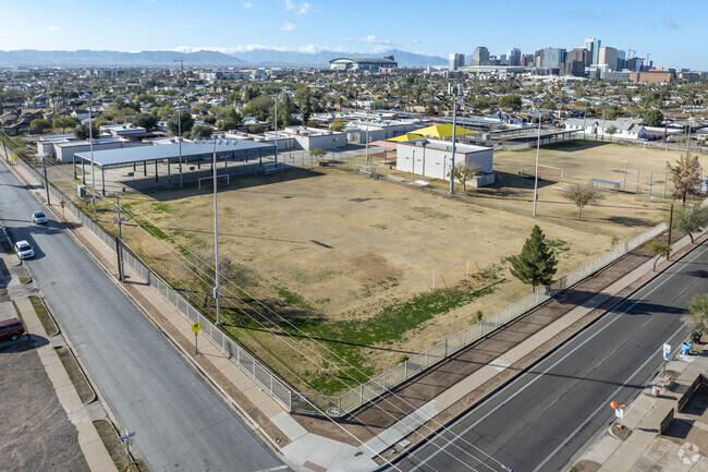 Garfield Elementary School is located in Phoenix’s historic Garfield neighborhood.