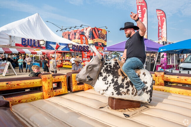 The Galveston County Fair is held annually in the heart of Hitchcock.