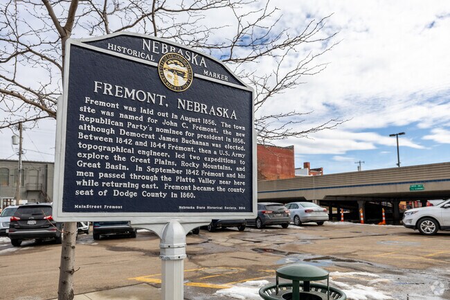 There are several historical markers located in Fremont.