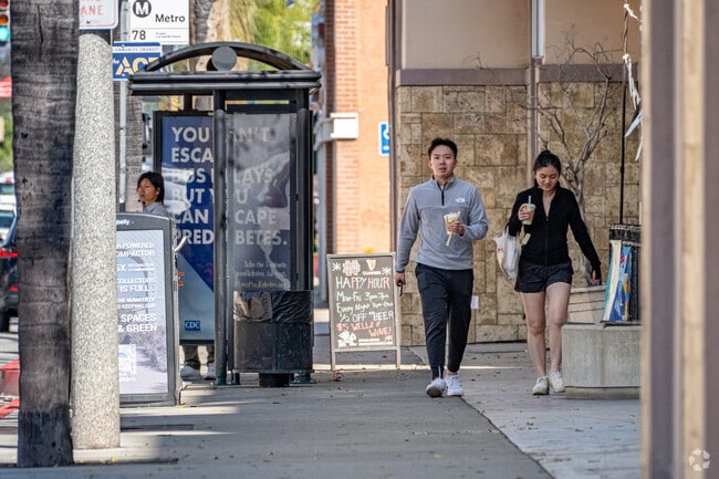 Alhambra Acres locals enjoy walking around town in Alhambra, California.