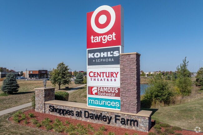 Dawley Farm Village is a large retail complex about 3 miles from Old Orchard.
