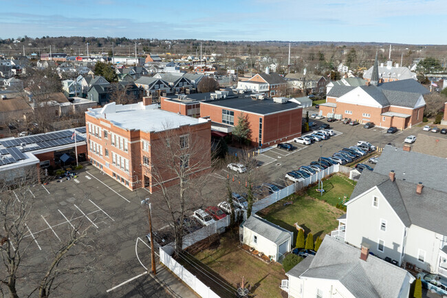 St Thomas Aquinas Elementary School has ample parking for staff and visiting parents.