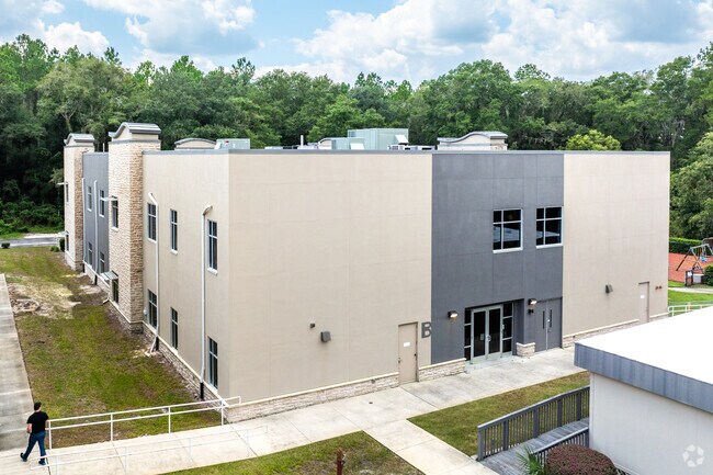 New facilities have been built recently for more space for students at The Academy.