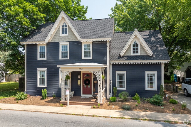 The gingerbread ornamentation of this Milton home gives it a distinctive, Queen Anne look and feel.