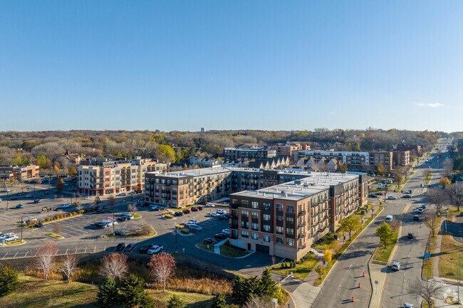 Nicollet Avenue runs through Burnsville's Heart of the City district.