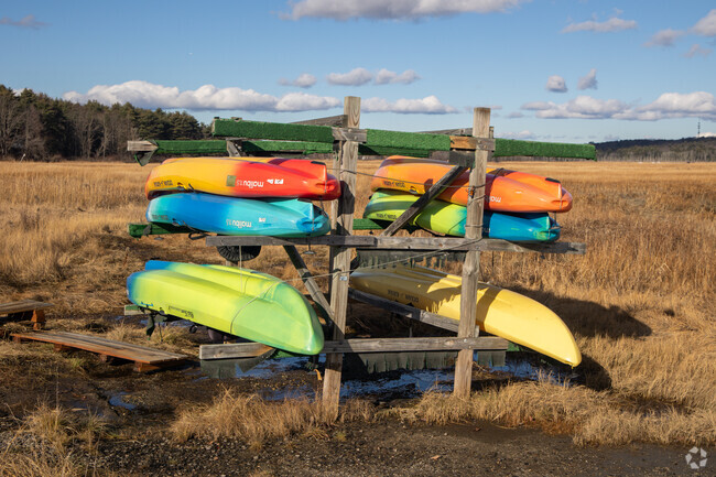 Kayak rentals are available at Old Orchard Beach's Scarborough Marsh Audubon Center.
