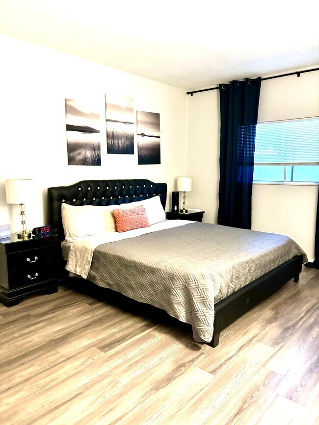 King bed