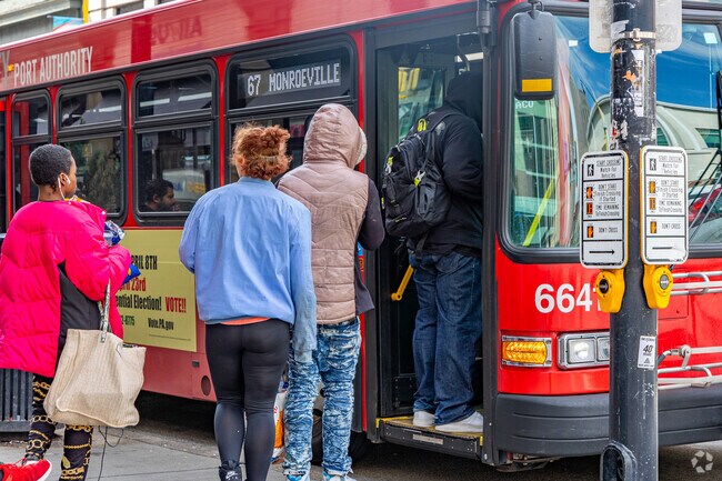 Public transit is easy to access for West Oakland residents.