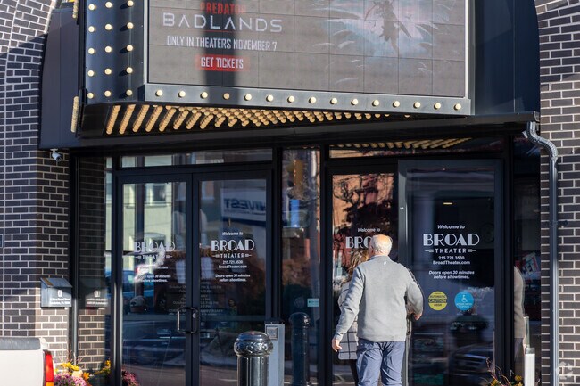 Broad Theater in Souderton hosts movies, events, and community gatherings.