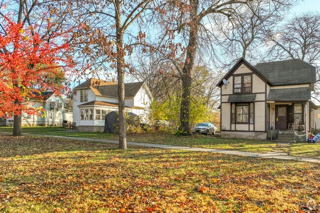 Downtown Beloit offers many homes styles from Tudor inspired to bungalow homes.