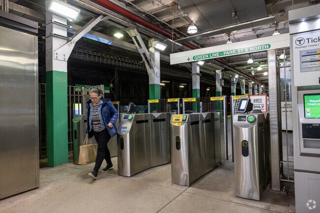 The Green Line is a convenient way to get to and from the Boston Common.