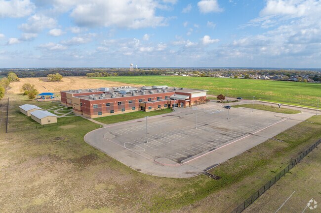 Joe K. Bryant Elementary School has plenty of parking for teachers and parents.
