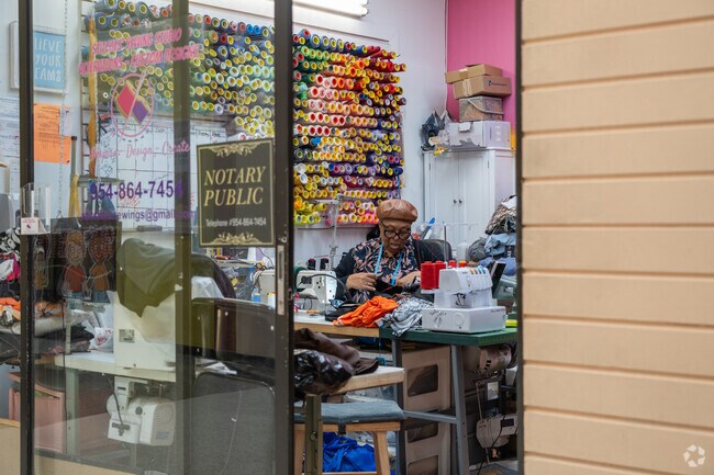 Lauderhill residents can find all kinds of goods and services in the Lauderhill mall.