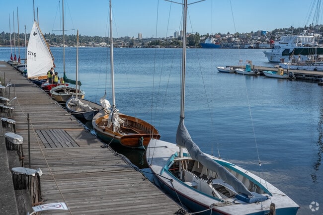 Westlake residents can take a quick trip to Lake Union and enjoy the sail boats.