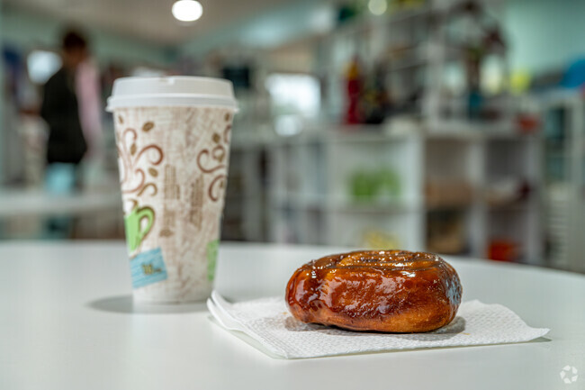 Shop at Sweet B's boutique in Baldwin while you let your coffee cool.
